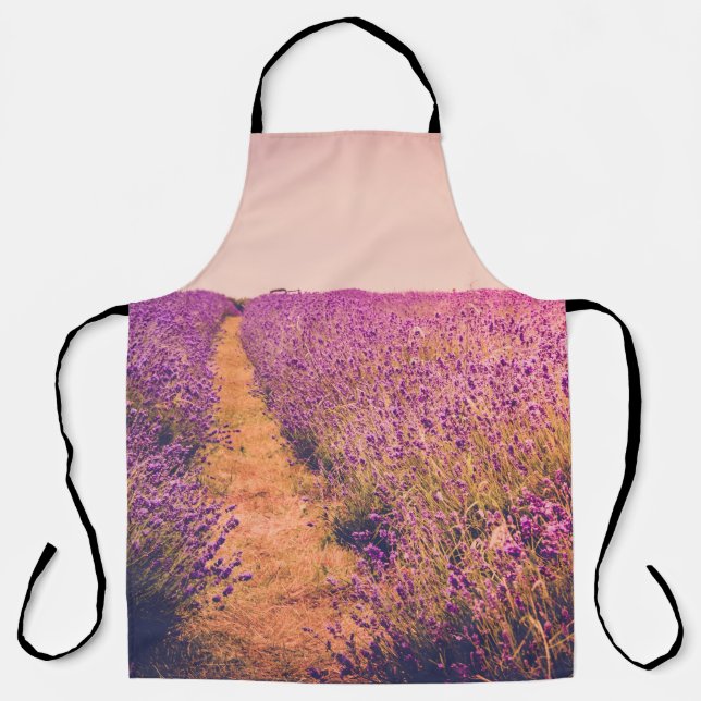 Lavander Schürze (Vorderseite)