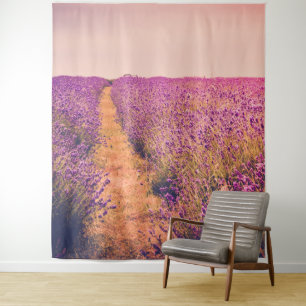 Lavander Wandteppich