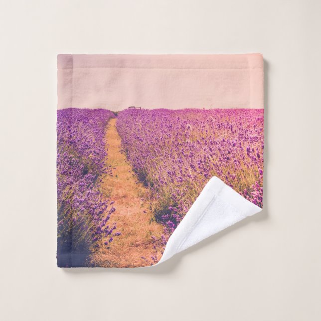 Lavander Waschlappen (Waschlappen)