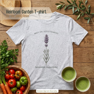Lavandula Angustifolia Botanischer Garten Tri-Blend Shirt