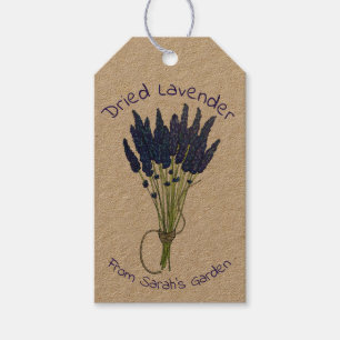 Lavandula Driving Lavendel Bunch Geschenkanhänger