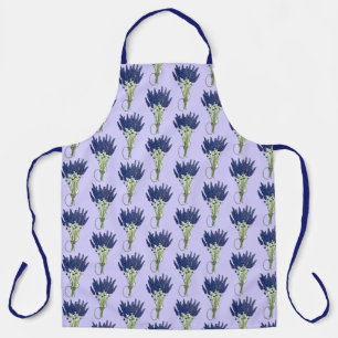 Lavandula Lavender Bunch Kraut Lila Blumengarten Schürze