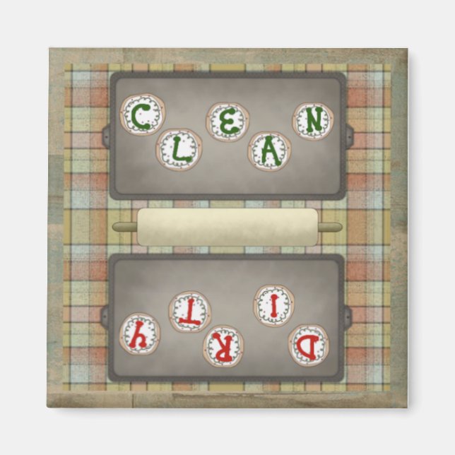 Lave-vaisselle Magnet Cookies et broche (Devant)