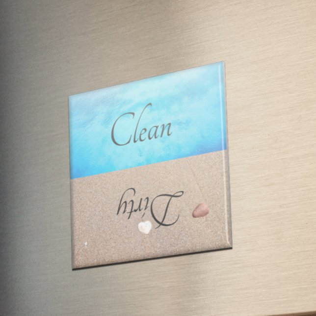 Lave-vaisselle sale Magnet Beach Eau (Créateur téléchargé)