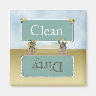 Lave-vaisselle sale Magnet par Heard_