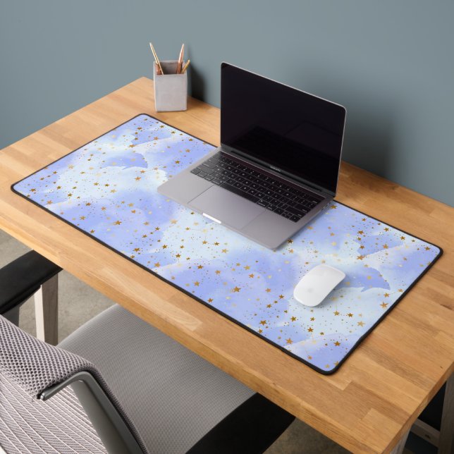 Lavendar Golden Star Motif (Bureau 2)
