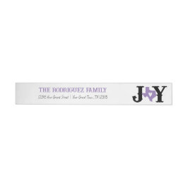 Lavendar Texas JOY Holiday