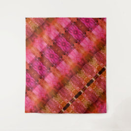 Lavendel 1974 Ikat 13 Wandteppich