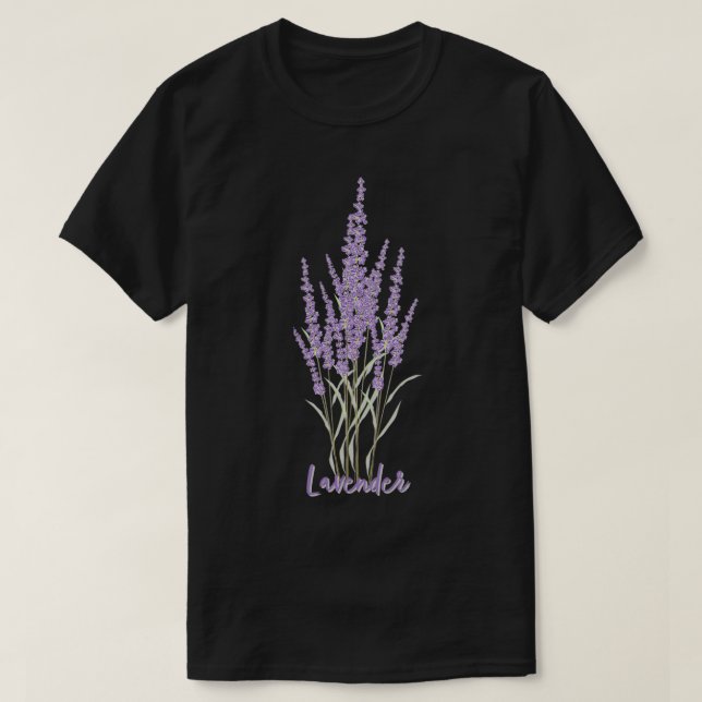 Lavendel 1 T-Shirt (Design vorne)