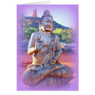Lavendel aura buddha