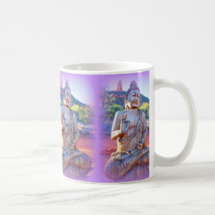 Lavendel-aura-Buddhas Kaffeetasse