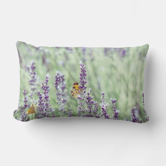 Lavendel-Benommenheits-Kissen Lendenkissen (Vorderseite)