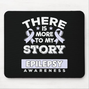 Lavendel-Bewusstseins-Schleifen-Geschenk für Epile Mousepad