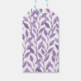 Lavendel-Blätter Geschenkanhänger