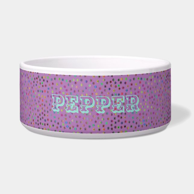 Lavendel & Blue Pet Bowl Napf (Vorderseite)