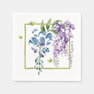 Lavendel Blue Wistful Wisteria Serviette