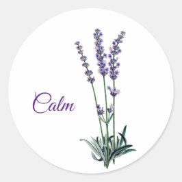 Lavendel Blume Calm Sticker