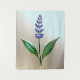 Lavendel Blume in glänzender Eleganz Wandteppich