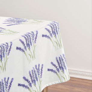 Lavendel Blume rustikale Kräuterchische lila Blüte Tischdecke