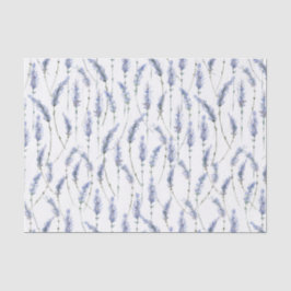 Lavendel Blume Sprigs Rustikale Blüte Seidenpapier