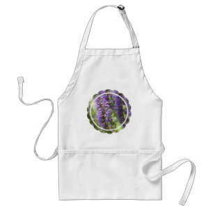 Lavendel-Blumen-Schürze Schürze