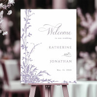 Lavendel Botanischer Torbogen Garten Hochzeit Will