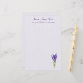 Lavendel Briefpapier