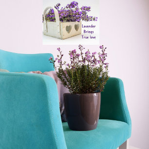Lavendel bringt wahre Liebe Poster Wandkunst