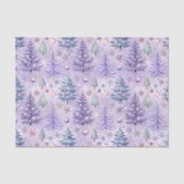 Lavendel Christmas Winter Seidenpapier
