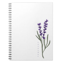 Lavendel Custom Notebook