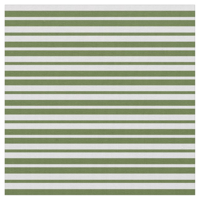 Lavendel & Dark Olive Grüne Linien Stoff (Nahaufnahme)