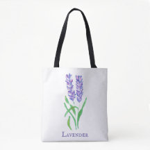Lavendel Design Tote Bag