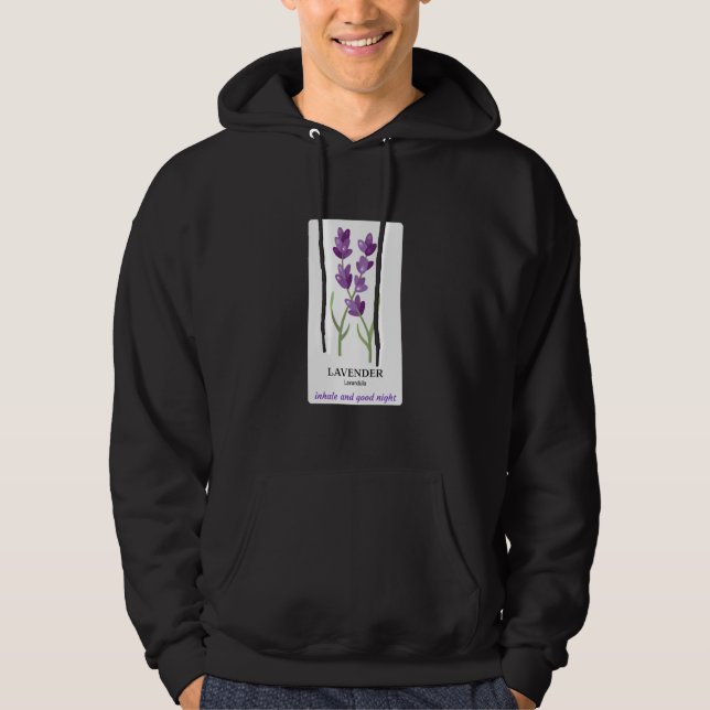 Lavendel Doterra Hoodie (Vorderseite)