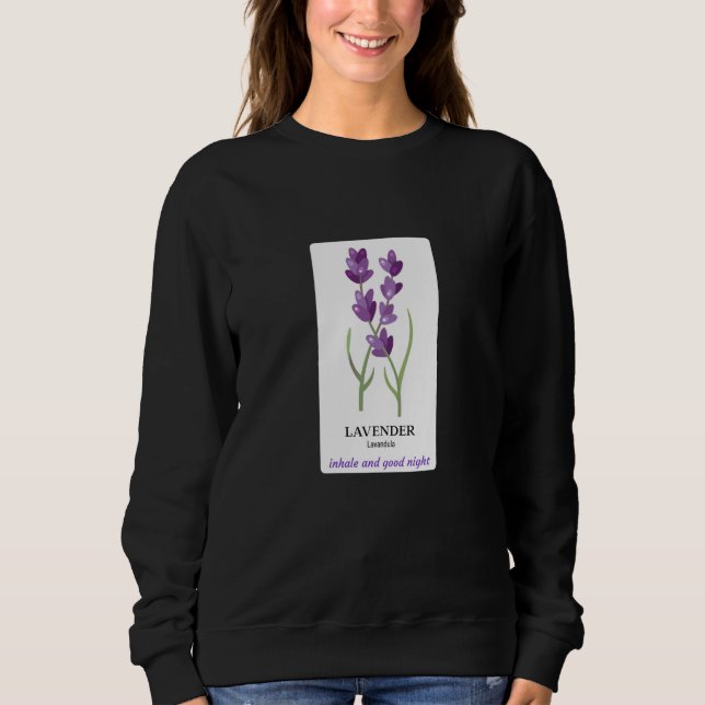 Lavendel Doterra Sweatshirt (Vorderseite)
