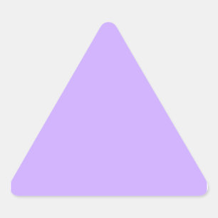 Lavendel Dreieckiger Aufkleber