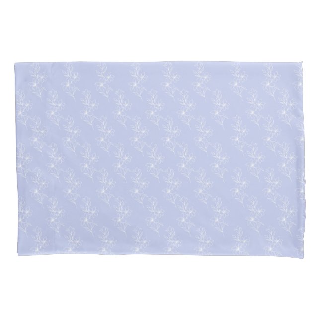Lavendel Einfache Blumenbeete Schlafzimmer Pillowc Kissenbezug (Vorderseite)