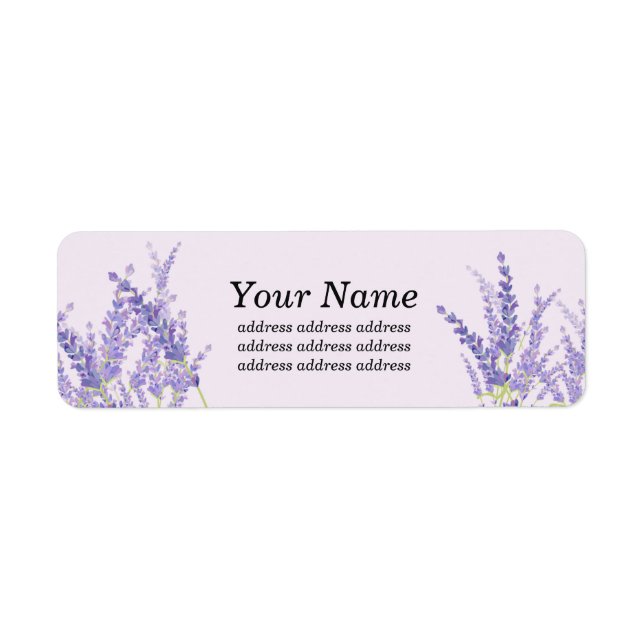 Lavendel, elegant, modern, trendig, floral , lila (Vorne)