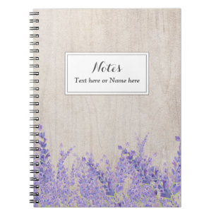 Lavendel, elegant, modern, trendig, floral , lila notizblock