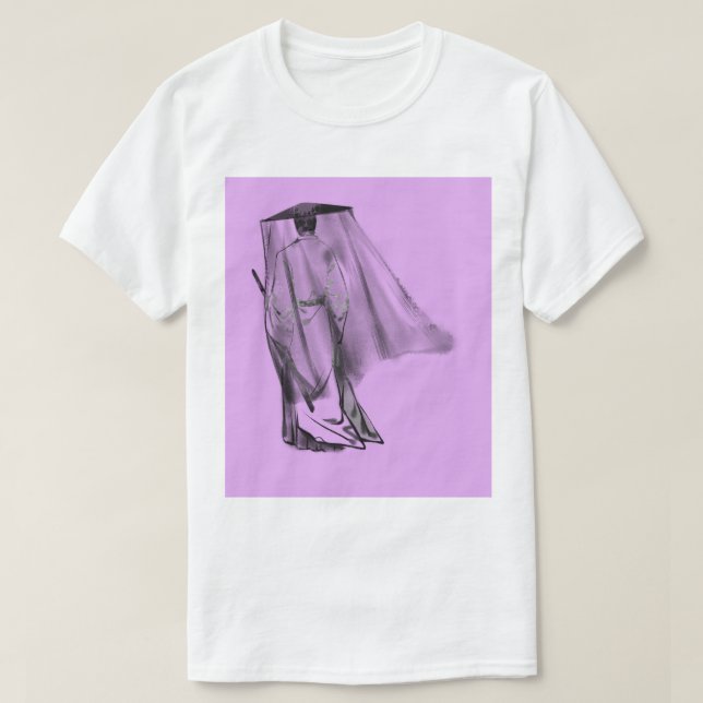 Lavendel-Eleganz T-Shirt (Design vorne)