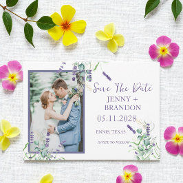 Lavendel Eucalyptus Herbs Foto Save The Date