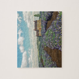 Lavendel fängt Puzzlen auf