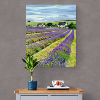 Lavendel Feld & Natur Kunst
