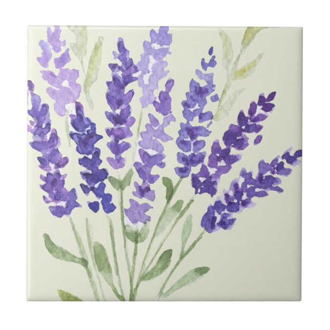 Lavendel Fliese (Vorderseite)