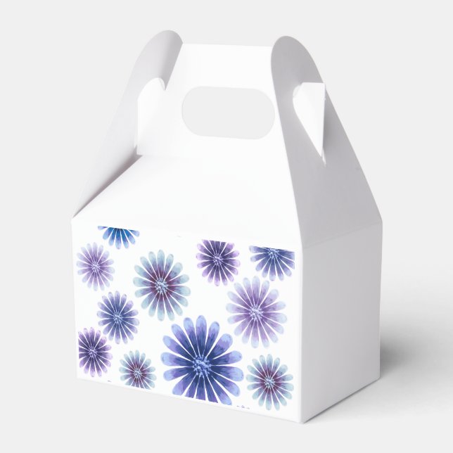 Lavendel Floral Gevor Box Geschenkschachtel (Vorderseite)