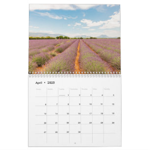 Lavendel-Fotos aus der französischen Wohngestaltun Kalender