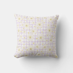 Lavendel Gänseblümchen Frühling Kissen