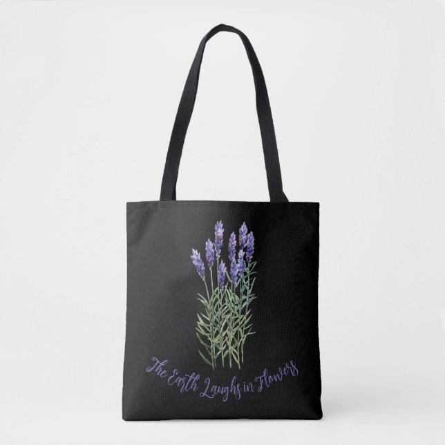 Lavendel, Gartenarbeit Tasche (Vorderseite)