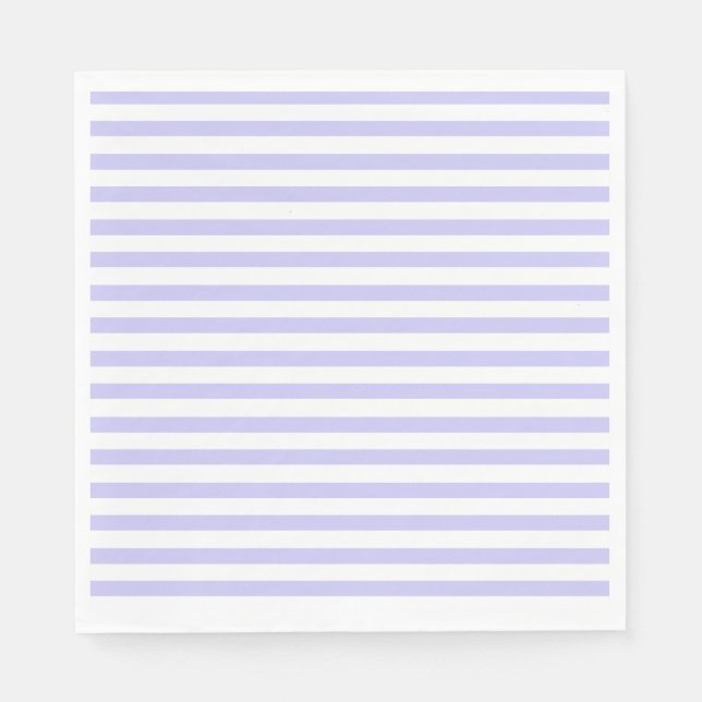 Lavendel gestreift serviette (Vorderseite)