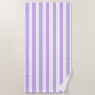 Lavendel gestreift strandtuch
