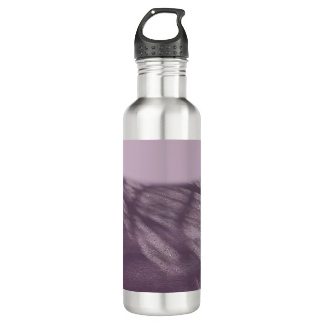 Lavendel Haze: Hydrat in Harmonie Wasserflasche Edelstahlflasche (Vorderseite)